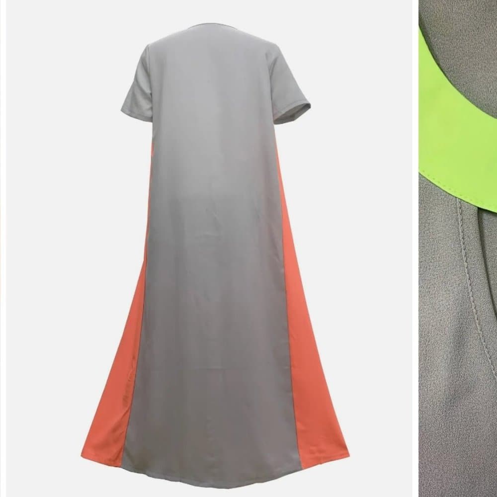 Multicolor Maxi Sundress - Thumbnail 7