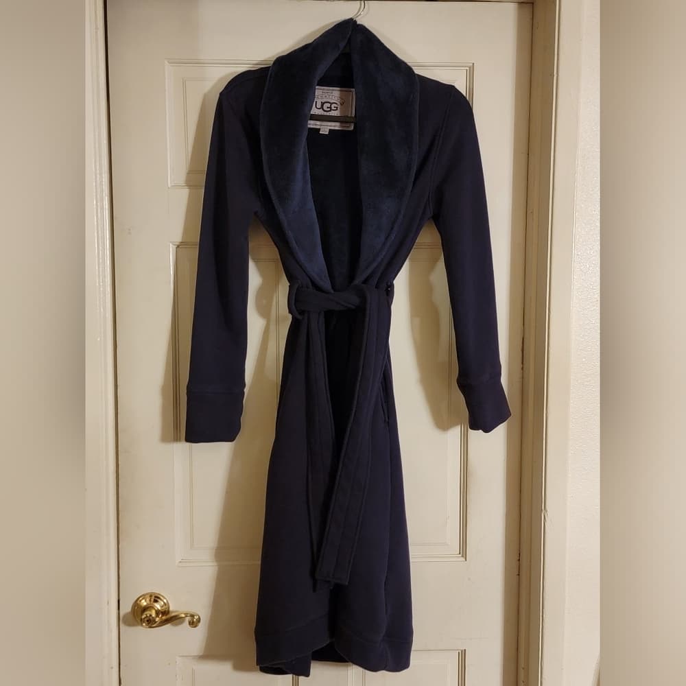 UGG Duffield Robe Dark Blue - Thumbnail 7