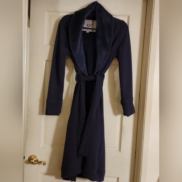 UGG Duffield Robe Dark Blue - Thumbnail 12