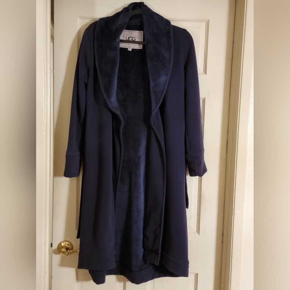 UGG Duffield Robe Dark Blue - Thumbnail 9