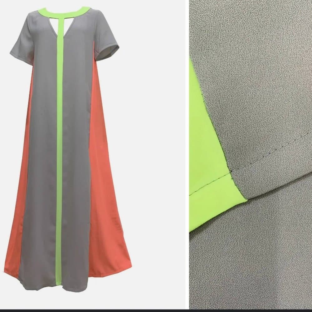 Multicolor Maxi Sundress - Thumbnail 8