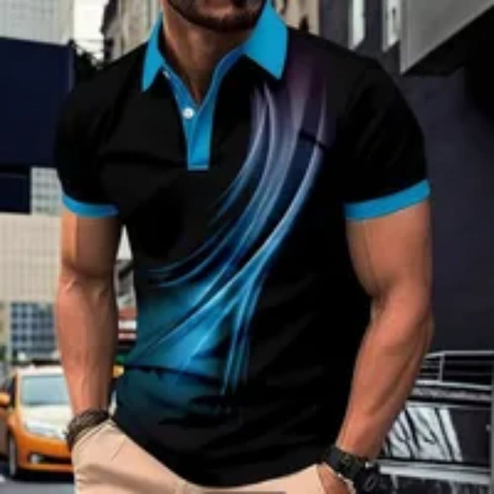 Men's Polyester Pinhole Cloth Simple Style Classic Style Plaid Solid - Thumbnail 2