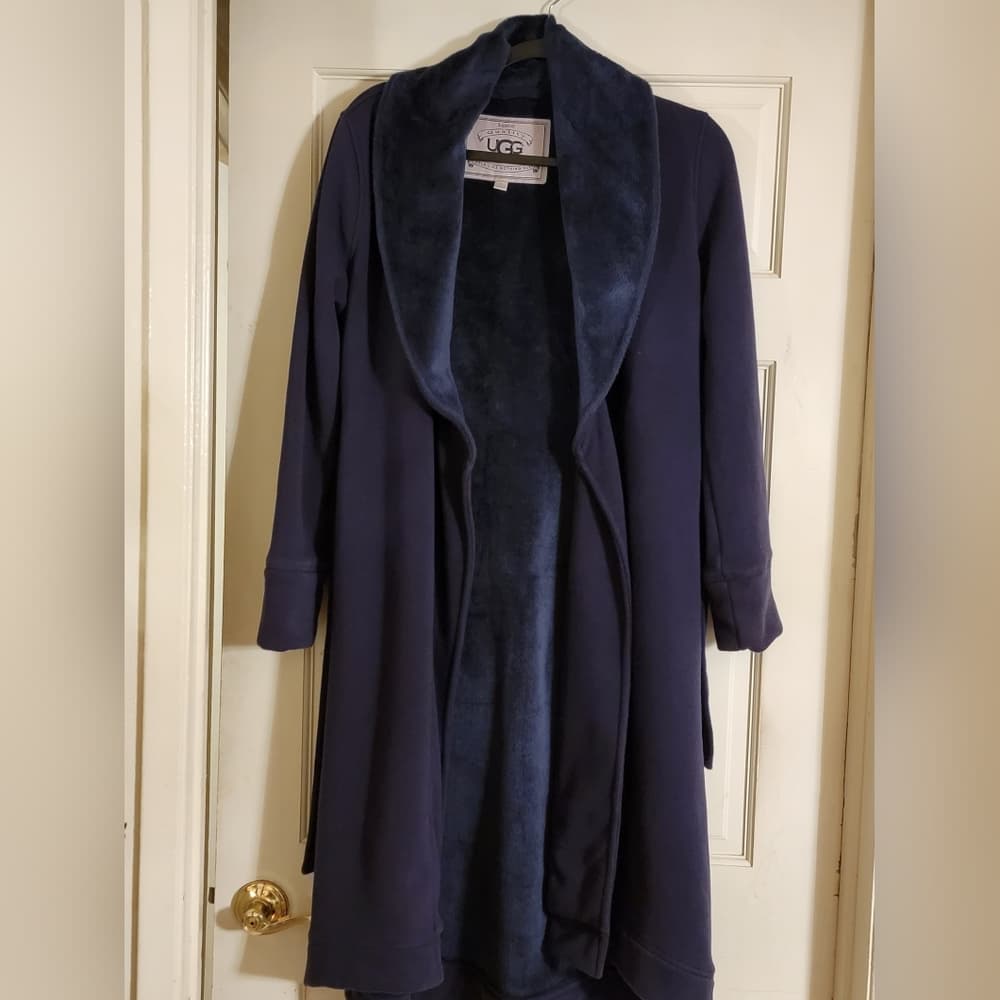 UGG Duffield Robe Dark Blue - Thumbnail 3