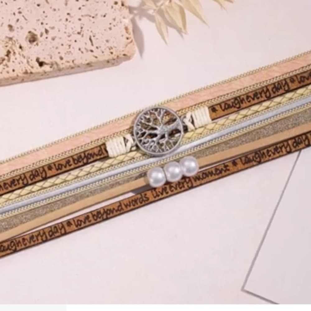Inspiration Tree of Life Multi-Layer Bracelet - Thumbnail 8