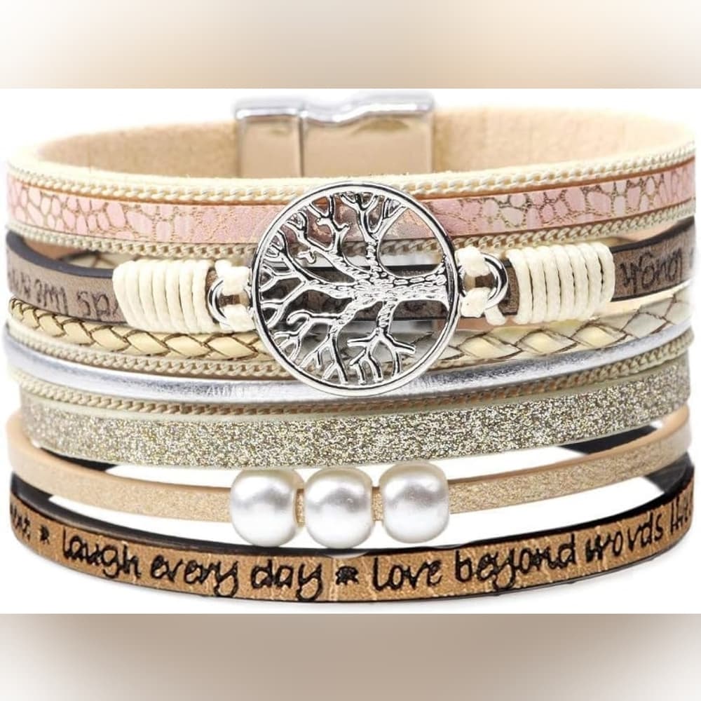 Inspiration Tree of Life Multi-Layer Bracelet - Thumbnail 11