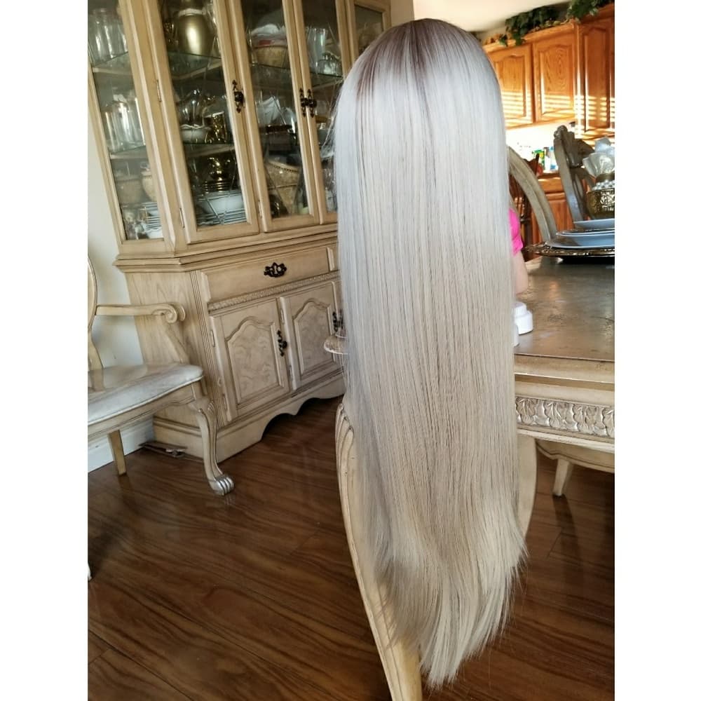 Ombre Blonde Beauty LaceFront Wig Wig 22-24inches - Thumbnail 2