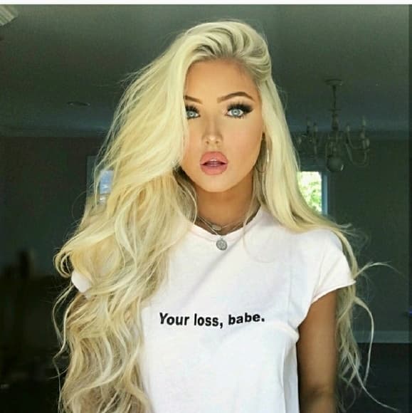 Blonde Beauty LaceFront Wig Wig 22-24inches - Thumbnail 6