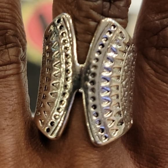 Vintage Sterling silver ring size - Thumbnail 5