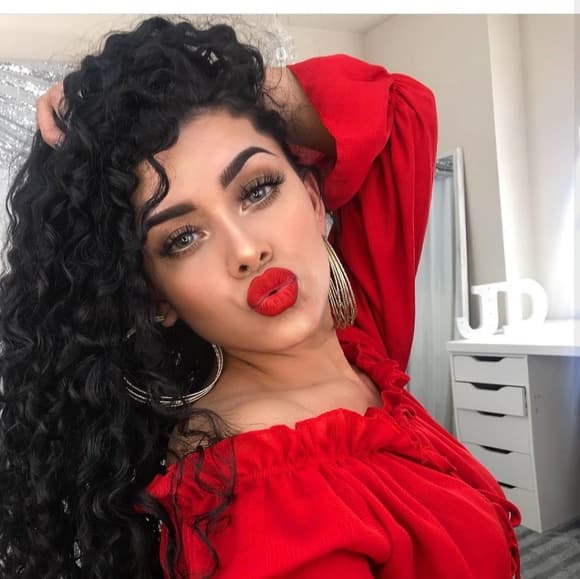 Curly Beauty Lace Front Wig - Thumbnail 4