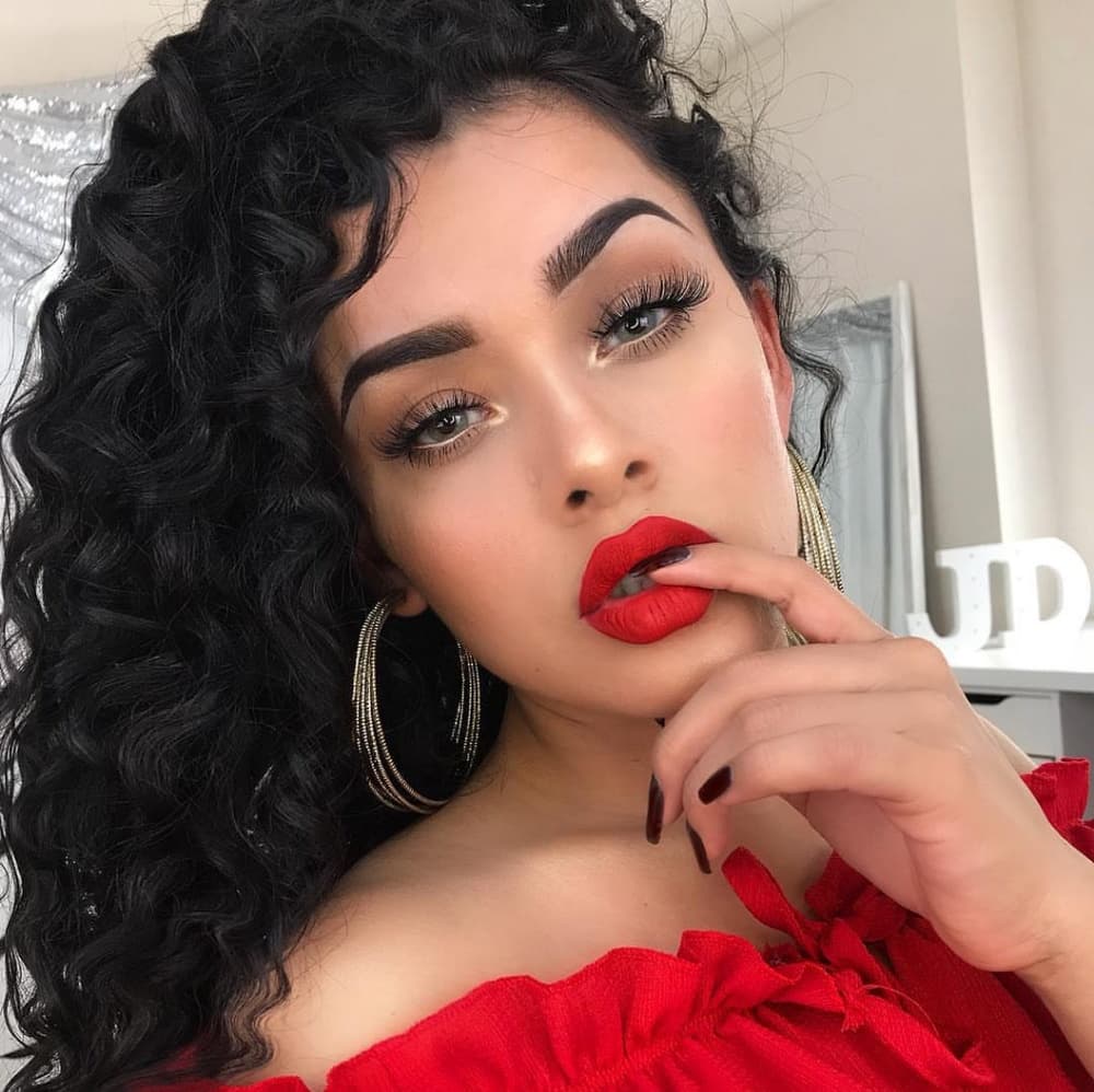Curly Beauty Lace Front Wig - Thumbnail 2