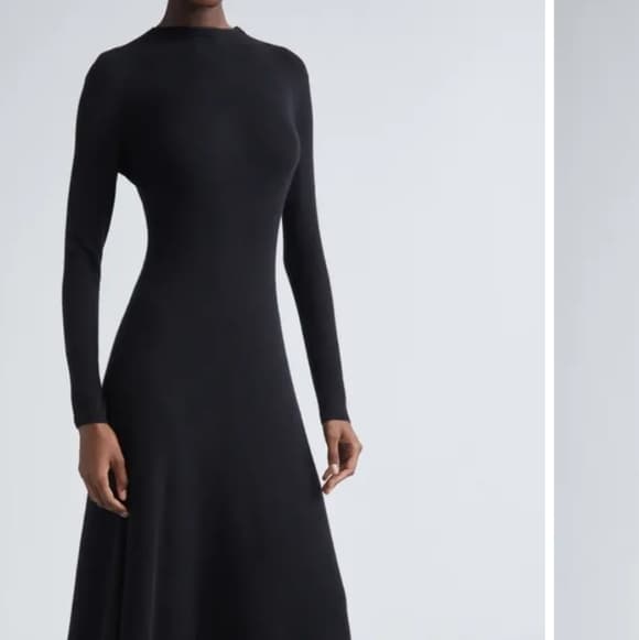 Beautiful Black Stretch Windsor Dress - Thumbnail 6