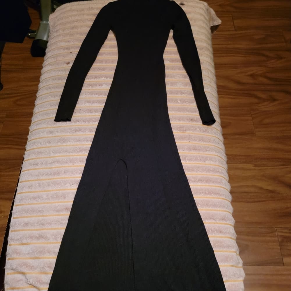 Beautiful Black Stretch Windsor Dress - Thumbnail 3