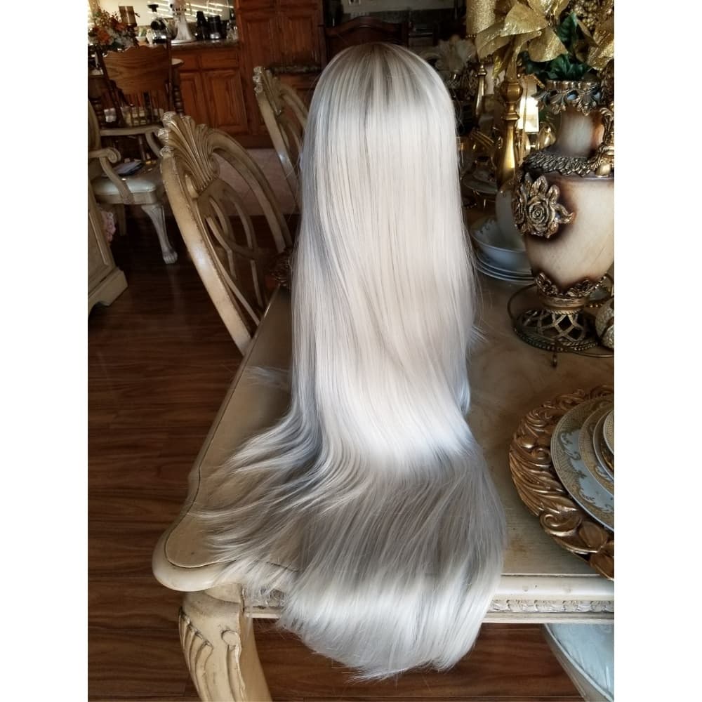 Ombre Blonde Lace Front Wig - Thumbnail 6
