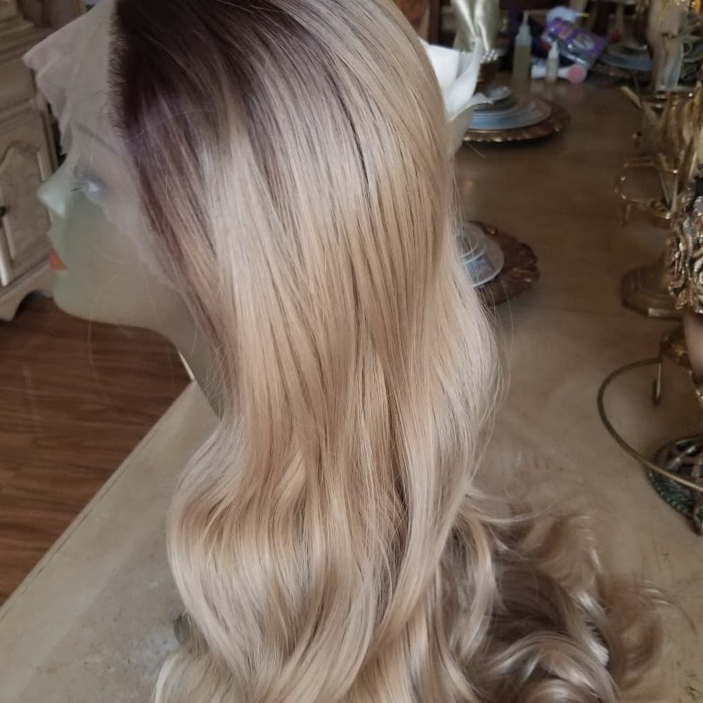 Blonde Beauty Lace Front Wig - Thumbnail 4