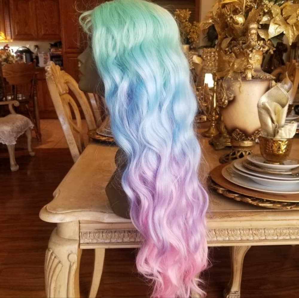 Rainbow Beauty Lace Front Wig