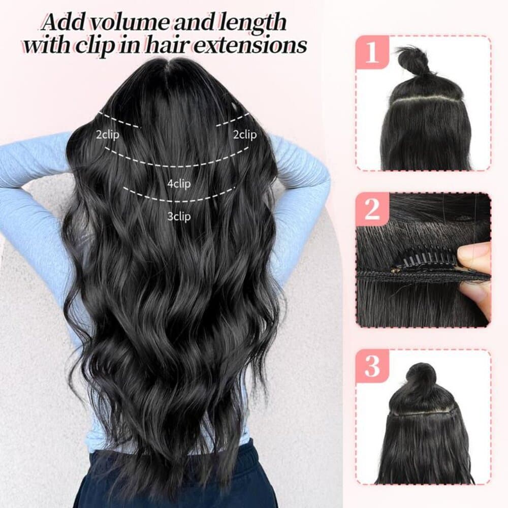 Beautiful Clip in Extensions - Thumbnail 6