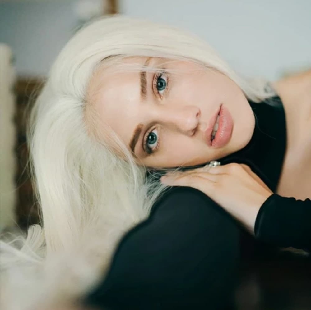 Platinum Blonde Beauty LaceFront Wig Wig 22-24inch - Thumbnail 3