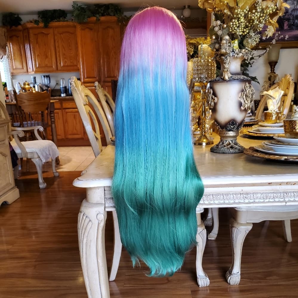 Rainbow Beauty Lace Front Wig - Thumbnail 10