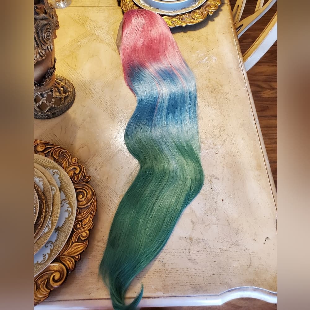 Rainbow Beauty Lace Front Wig - Thumbnail 11