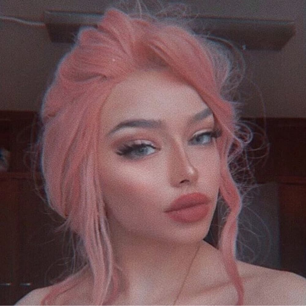 Pink Beauty Lace Front Wig - Thumbnail 2