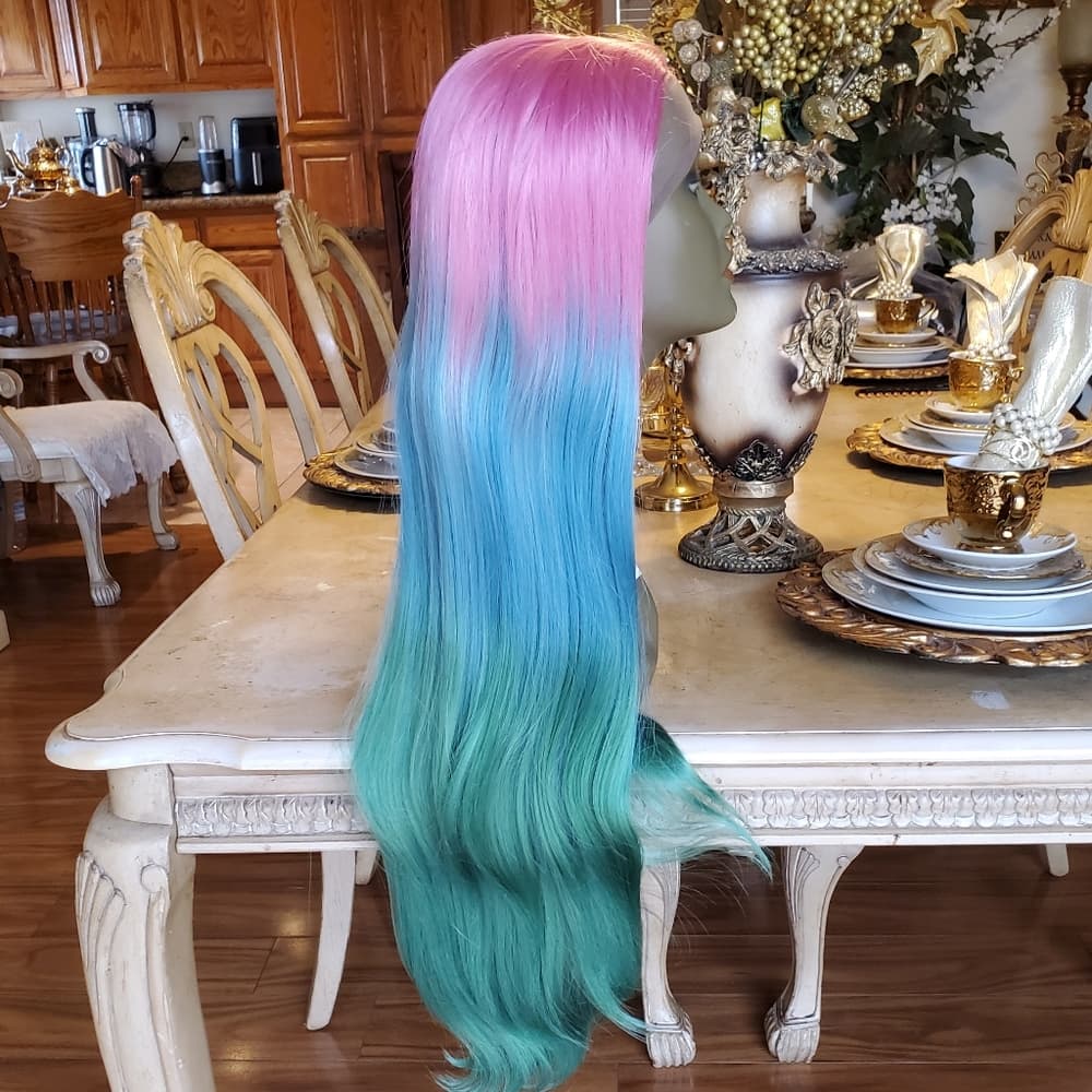 Rainbow Beauty Lace Front Wig - Thumbnail 12