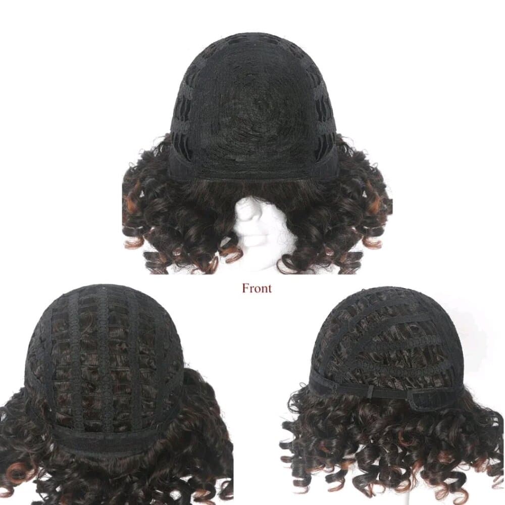 Blonde Big Curly Beauty Wig - Thumbnail 2