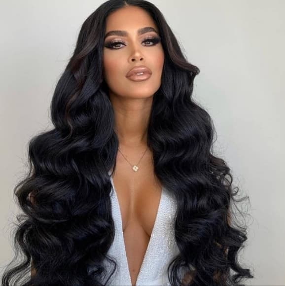 Black LaceFront Wig 32-34 inches!! #1b - Thumbnail 13