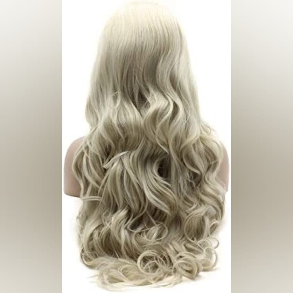 Ash Blonde Beauty Lace Front Wig - Thumbnail 4