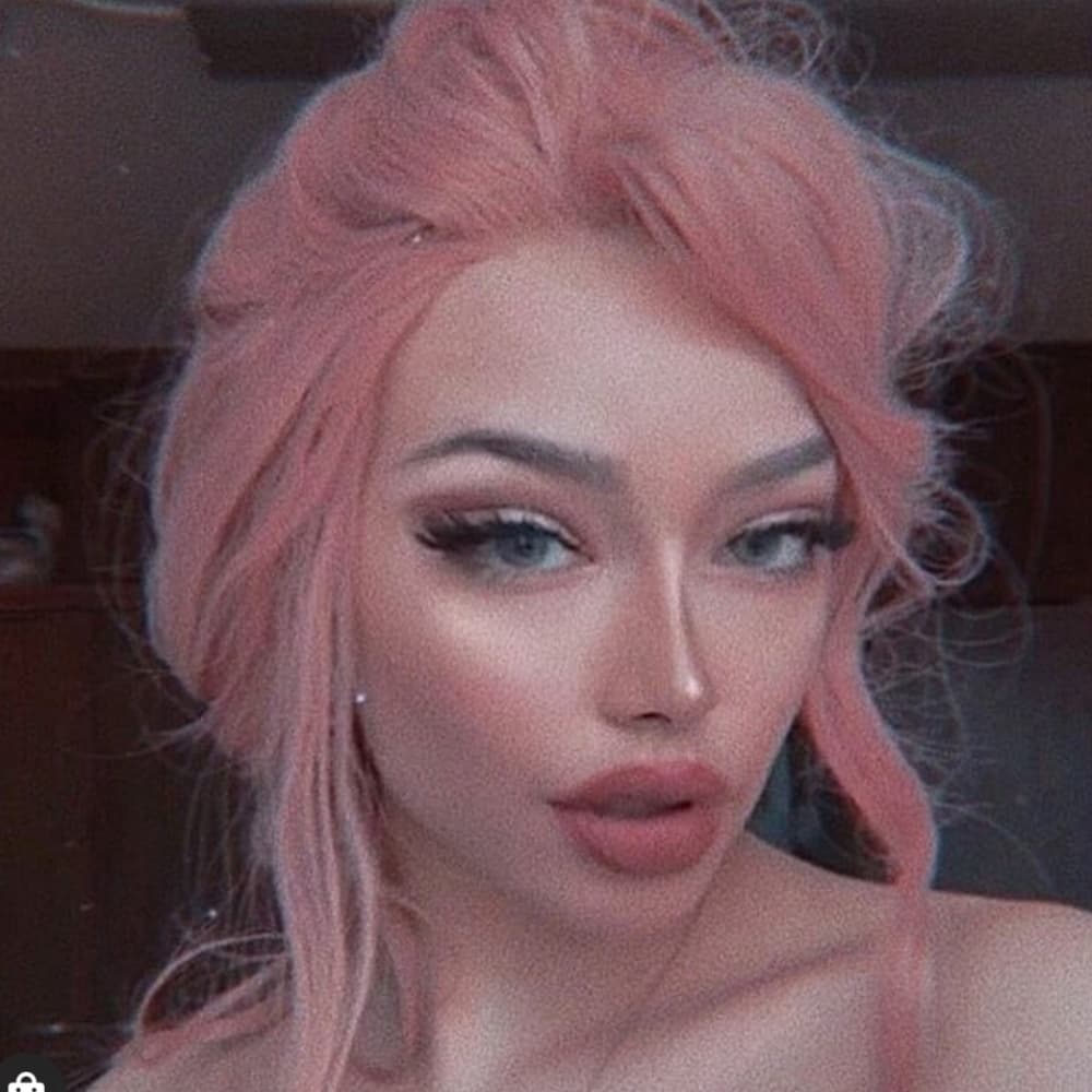 Pink Beauty Lace Front Wig