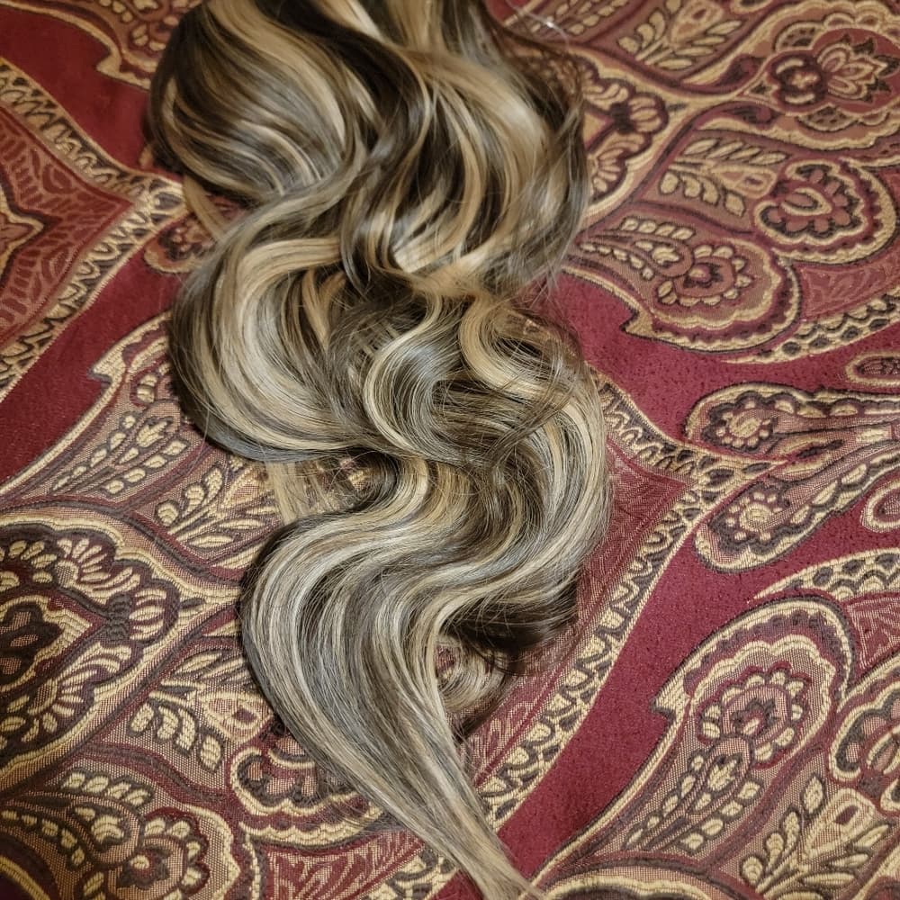 Brown Blonde Mixed Halo - Thumbnail 2