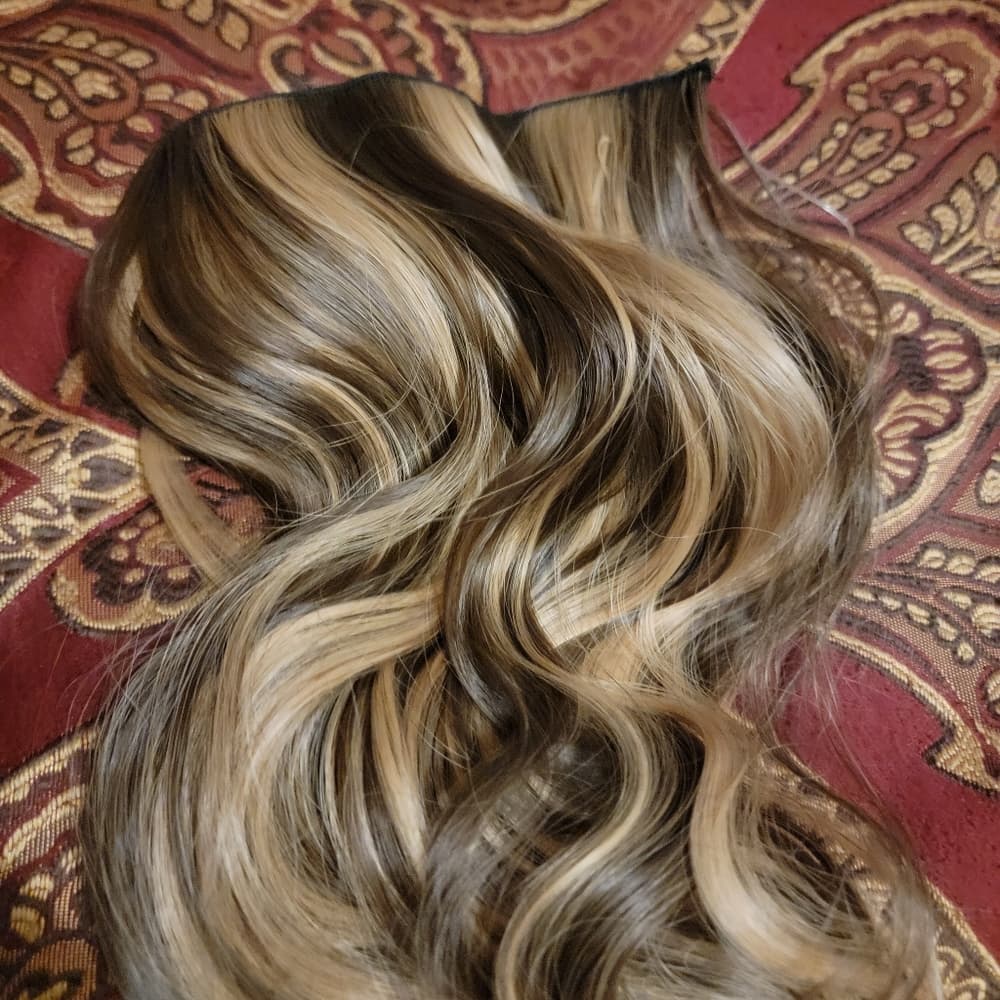 Brown Blonde Mixed Halo - Thumbnail 3