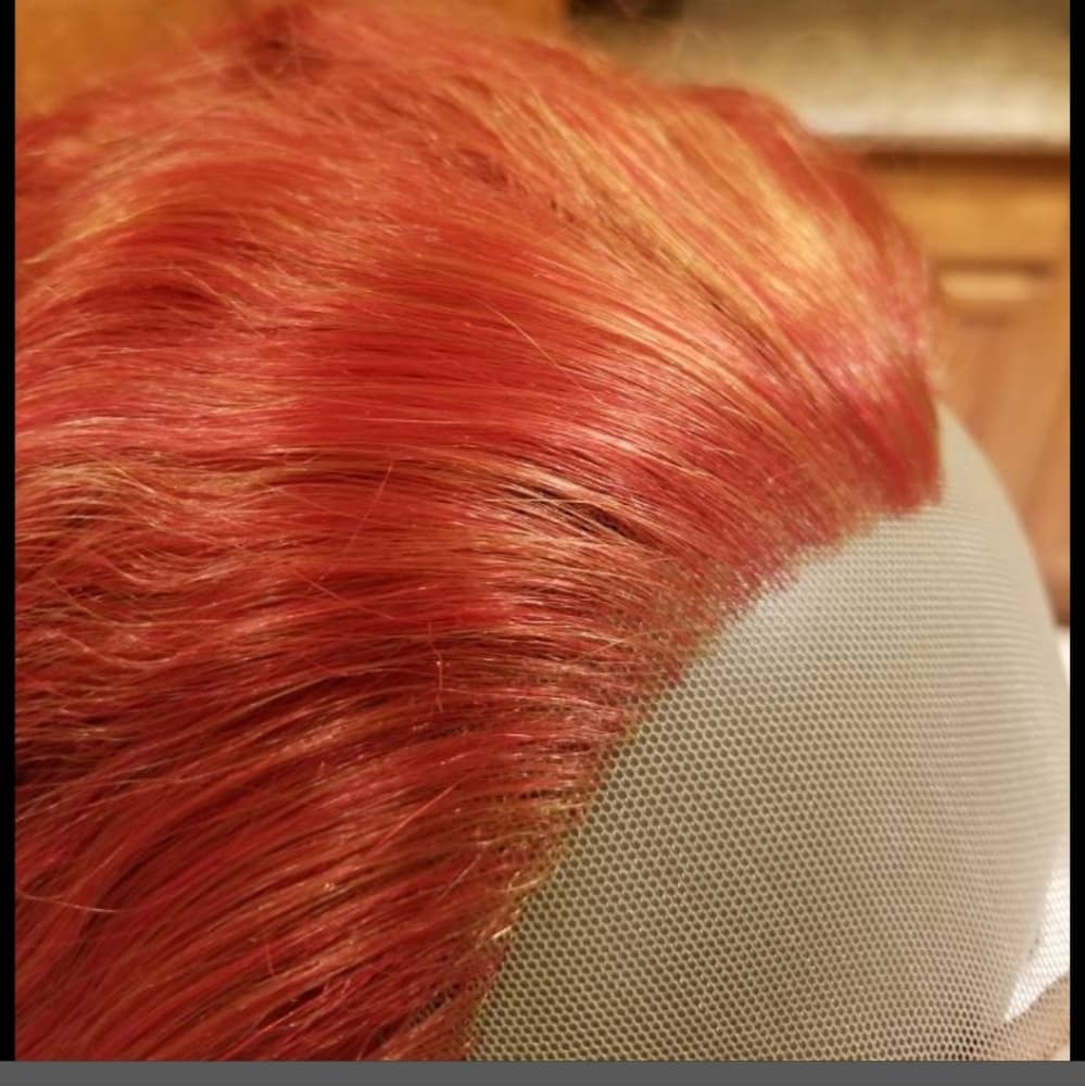 Copper Red Beauty Lace Front Wig - Thumbnail 9
