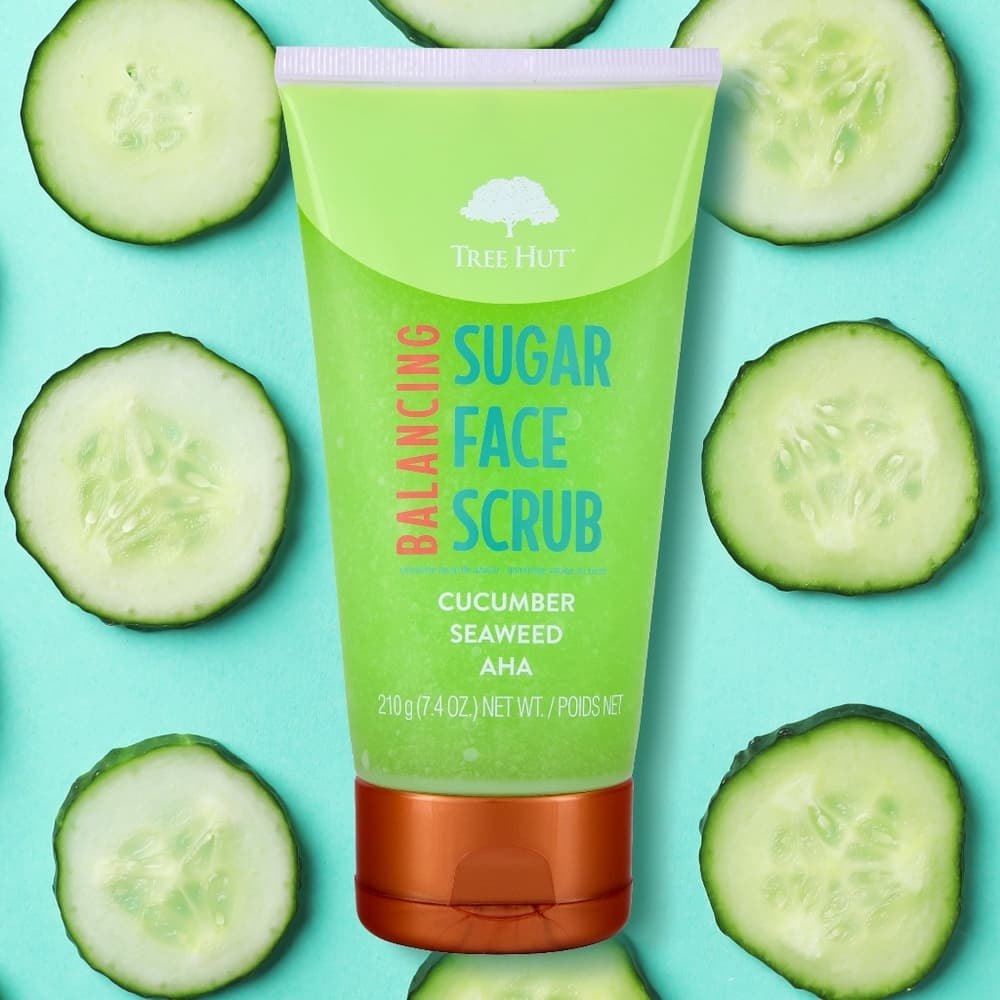 🔥TREE HUT BALANCING FACE SCRUB CUCUMBER & SEAWEED🔥 - Thumbnail 8
