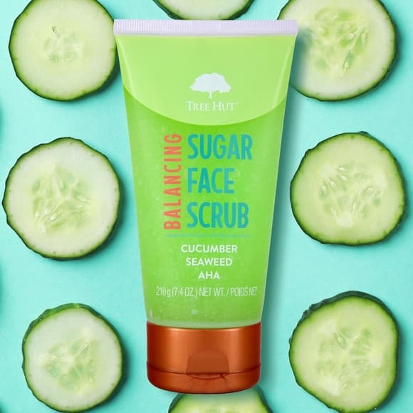 🔥TREE HUT BALANCING FACE SCRUB CUCUMBER & SEAWEED🔥 - Thumbnail 9
