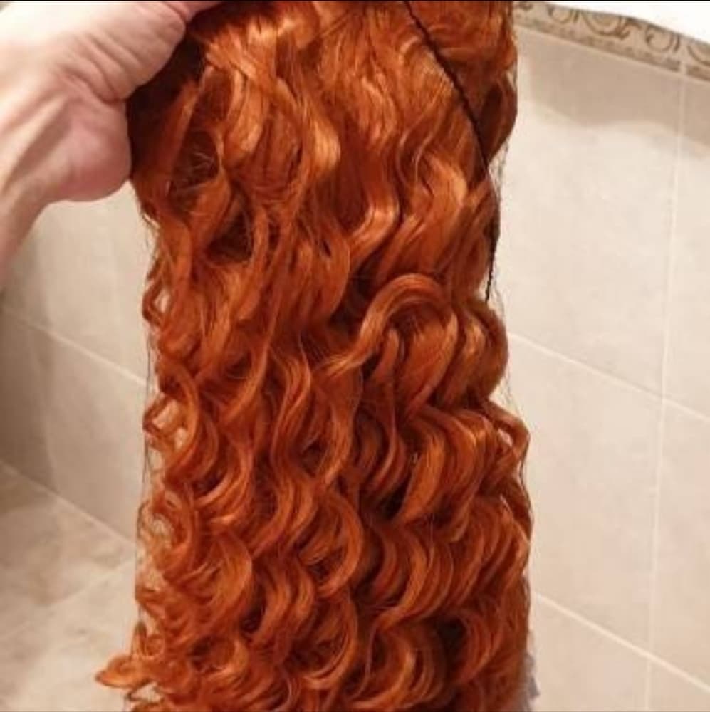 Copper Red Beauty Lace Front Wig - Thumbnail 5