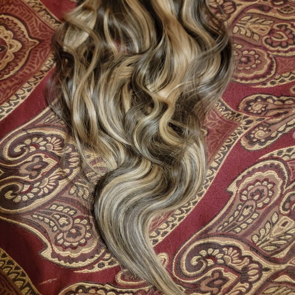 Brown Blonde Mixed Halo - Thumbnail 5