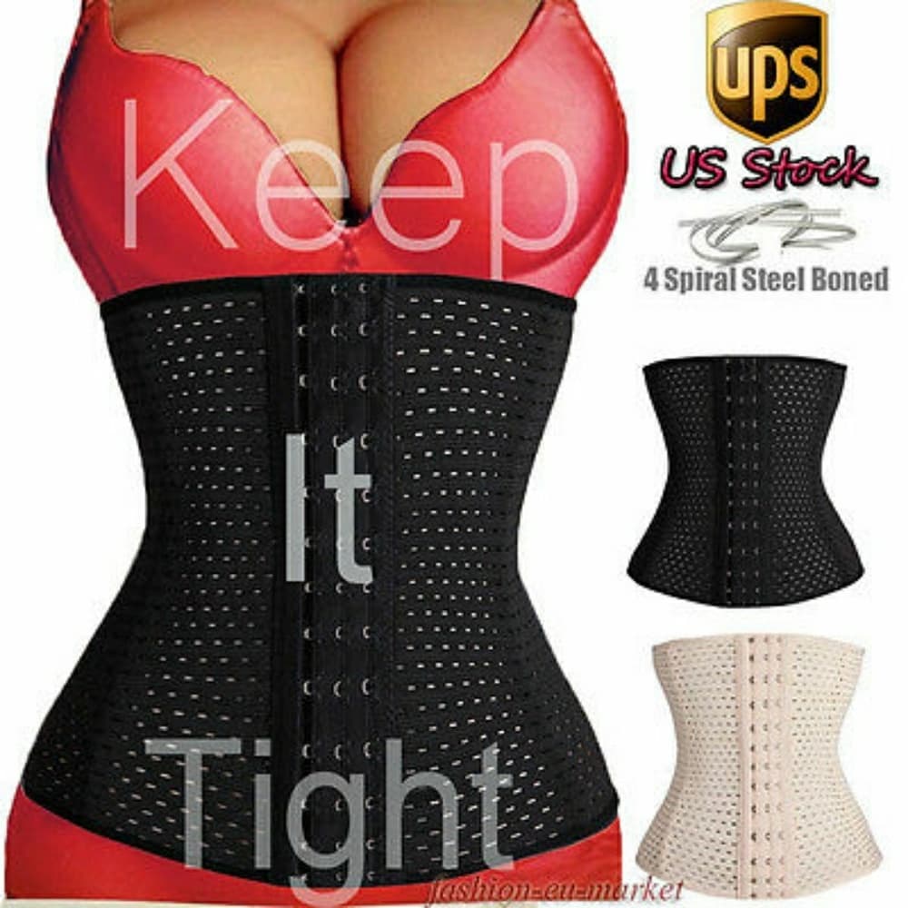 Super Hold Beige Waist Trainer Medium