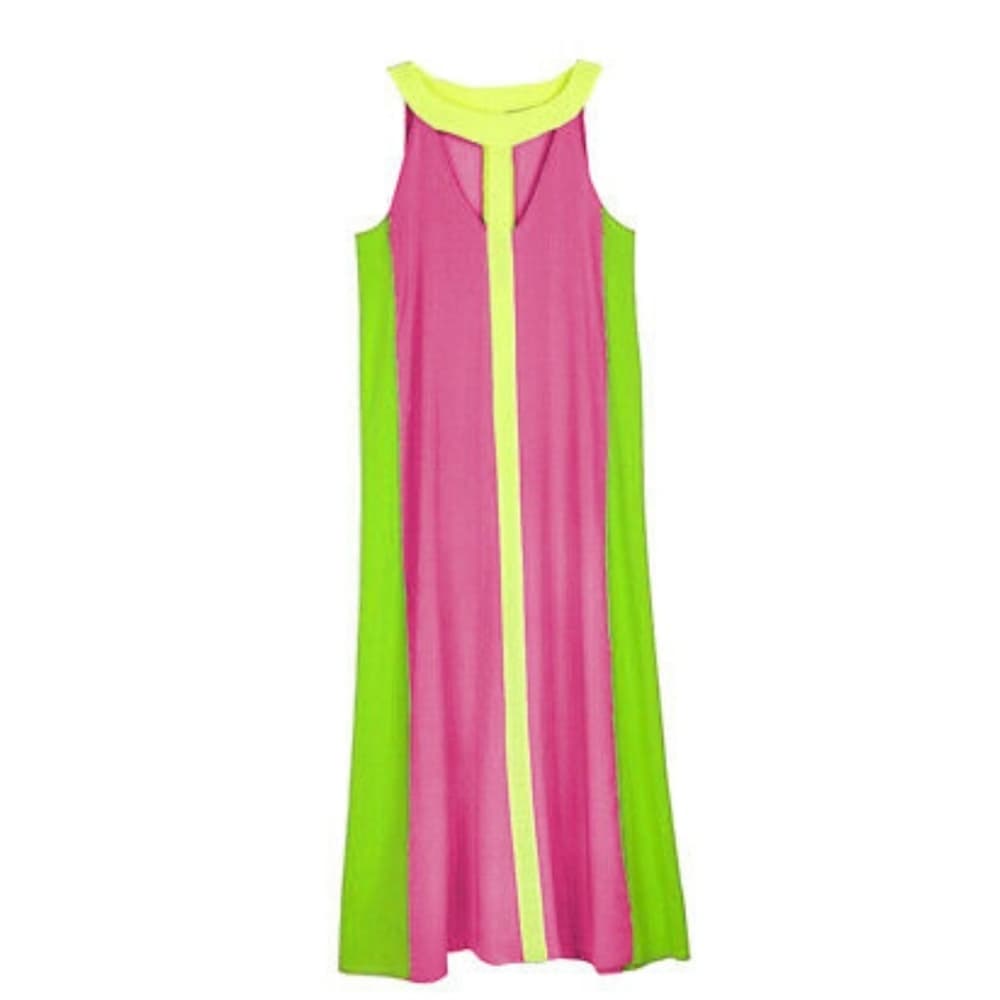 Multicolor Maxi Sundress - Thumbnail 6
