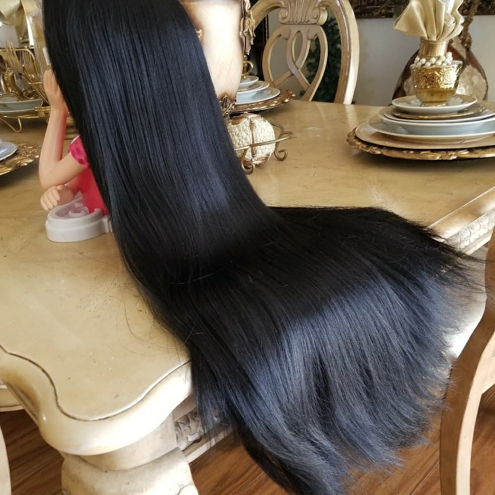 Yaki Lace Front Wig 24-28 inches!! - Thumbnail 3