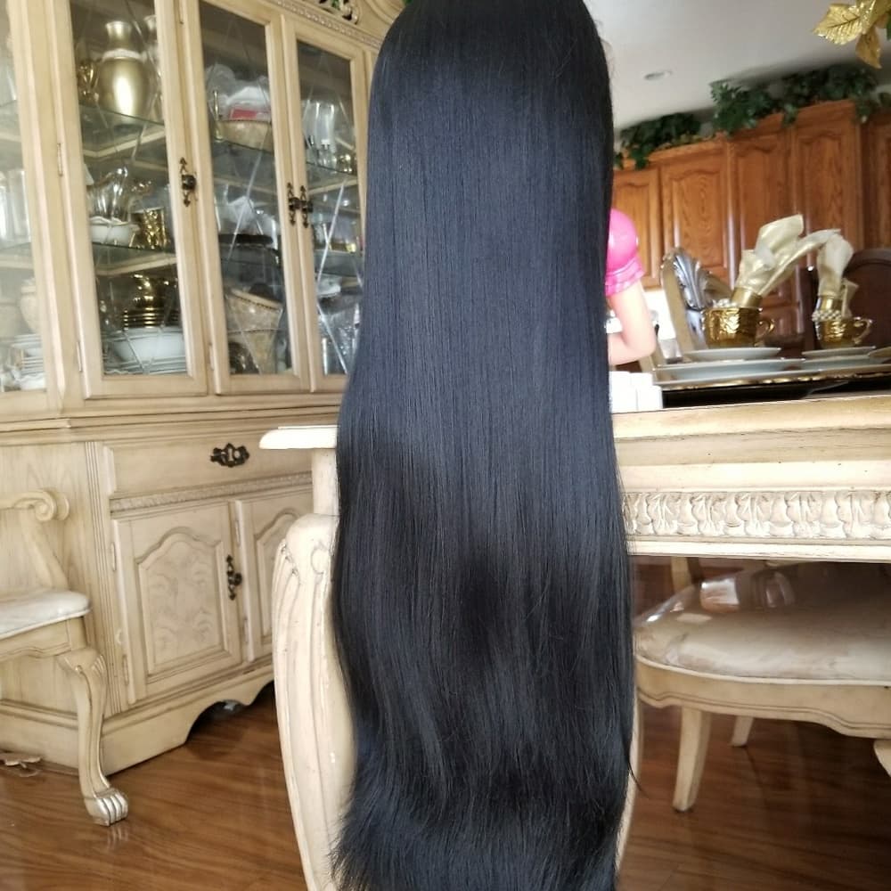 Yaki Lace Front Wig 24-28 inches!! - Thumbnail 4