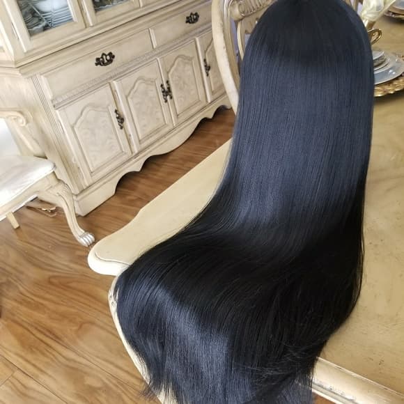 Yaki Lace Front Wig 24-28 inches!! - Thumbnail 8