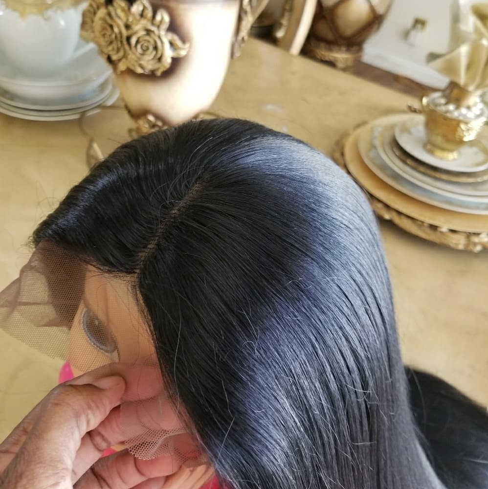Yaki Lace Front Wig 24-28 inches!! - Thumbnail 6