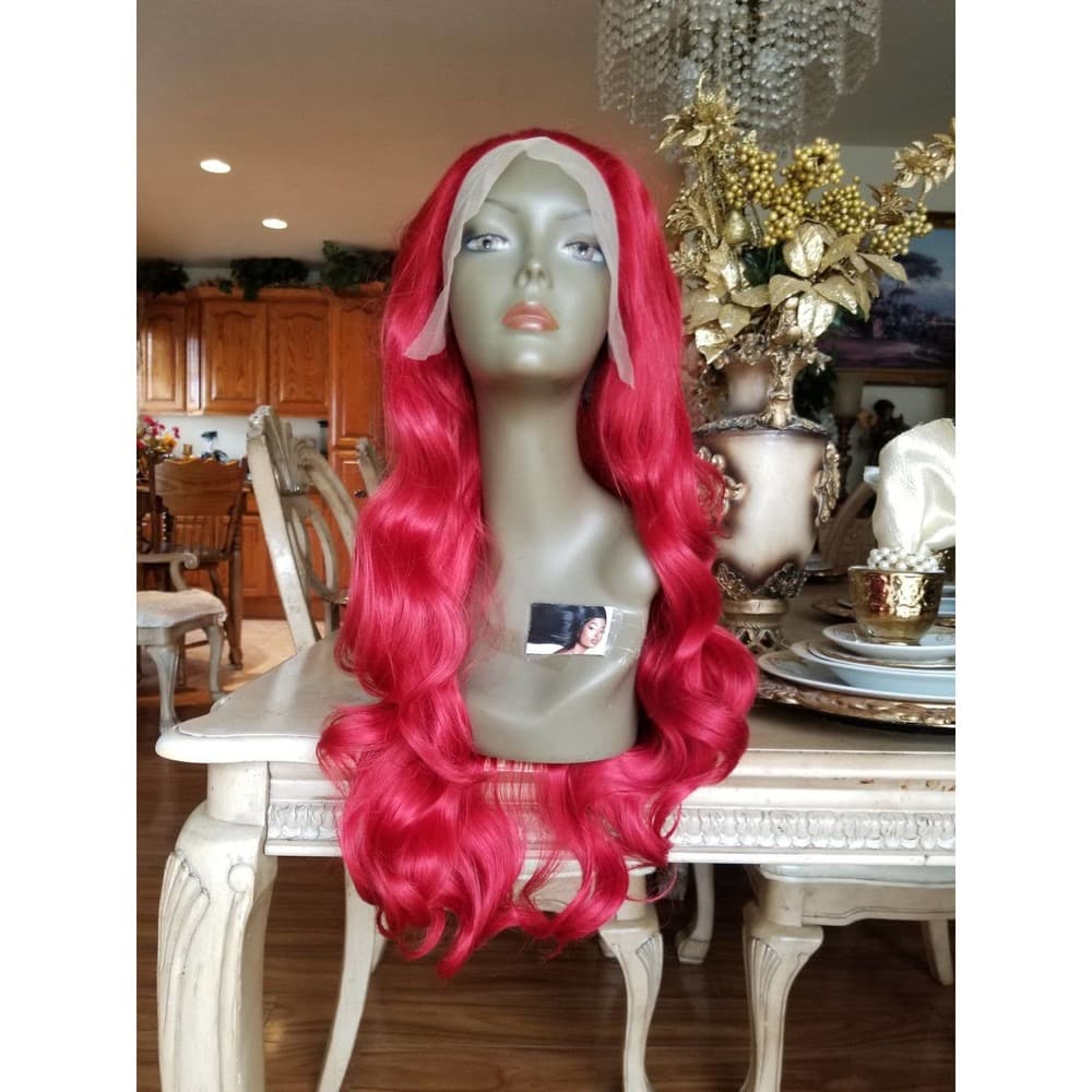 Red Beauty Lace Front Wig