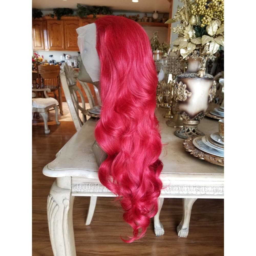 Red Beauty Lace Front Wig - Thumbnail 4