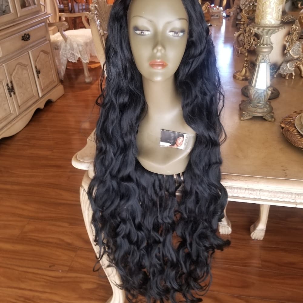 Black Straight Beauty Lace Front Wig