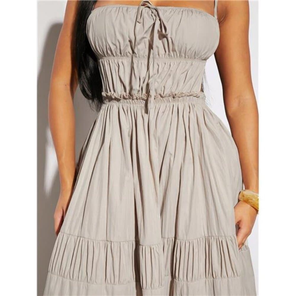 Sundress;Beach;Spring Summer Vacation Wedding Valentine's Day Women's - Thumbnail 6