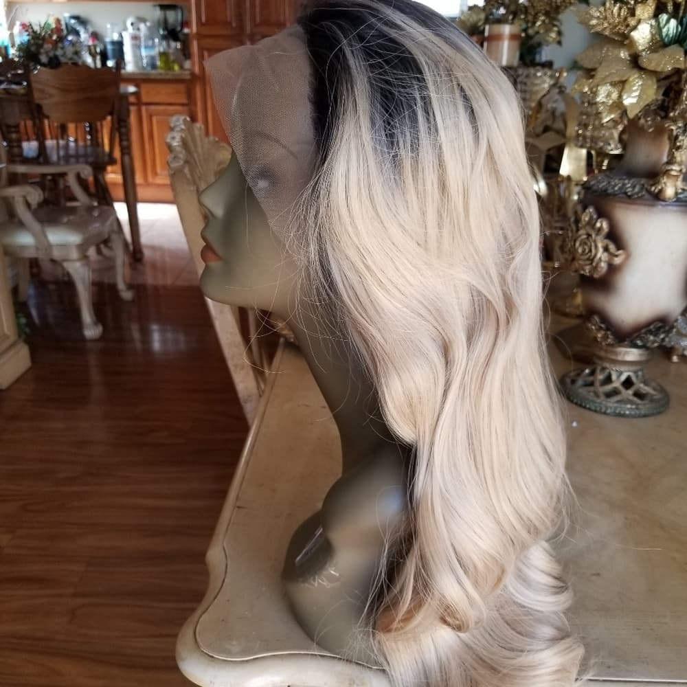 Ombre Blonde Beauty Lace Front Wig - Thumbnail 2