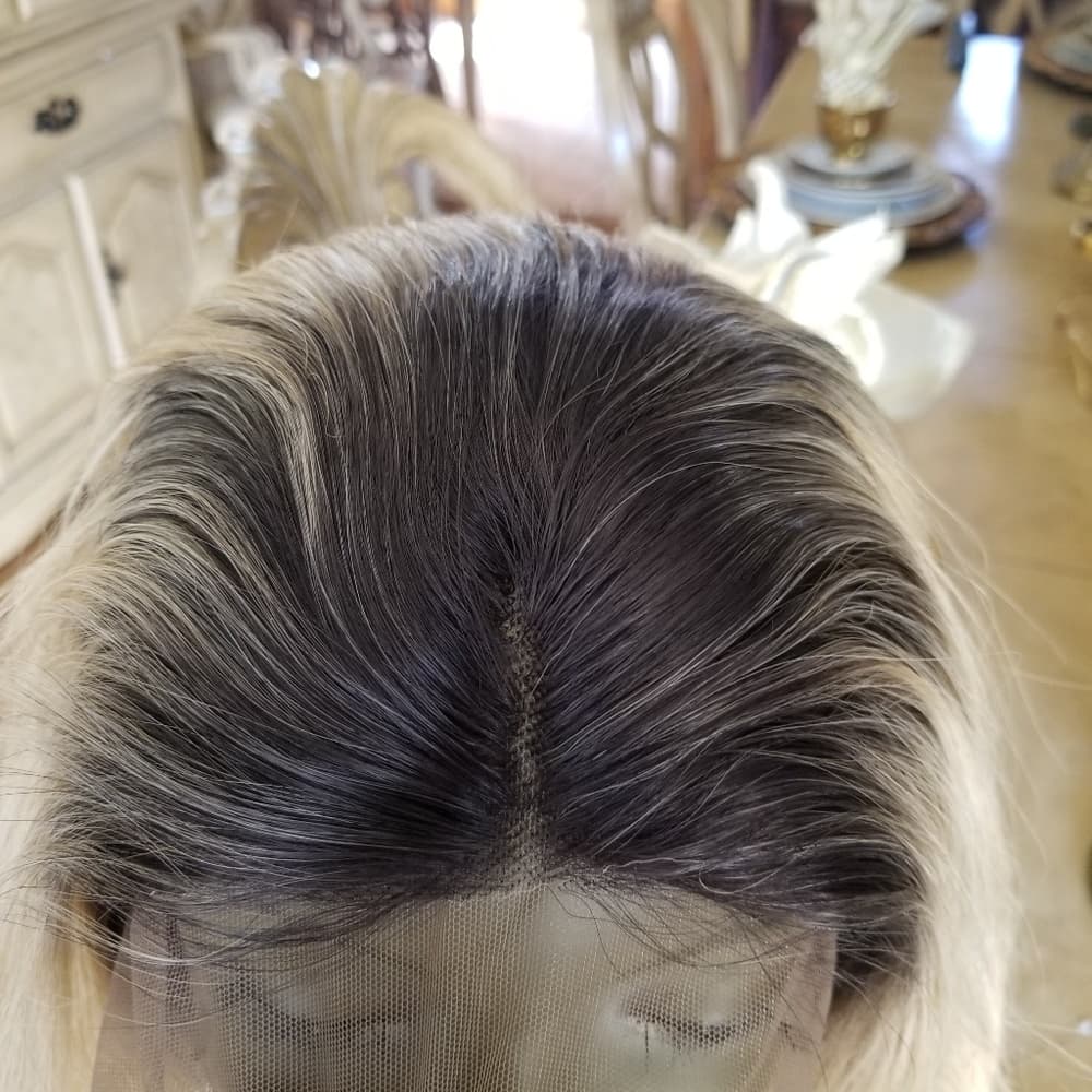 Ombre Blonde Beauty Lace Front Wig - Thumbnail 7