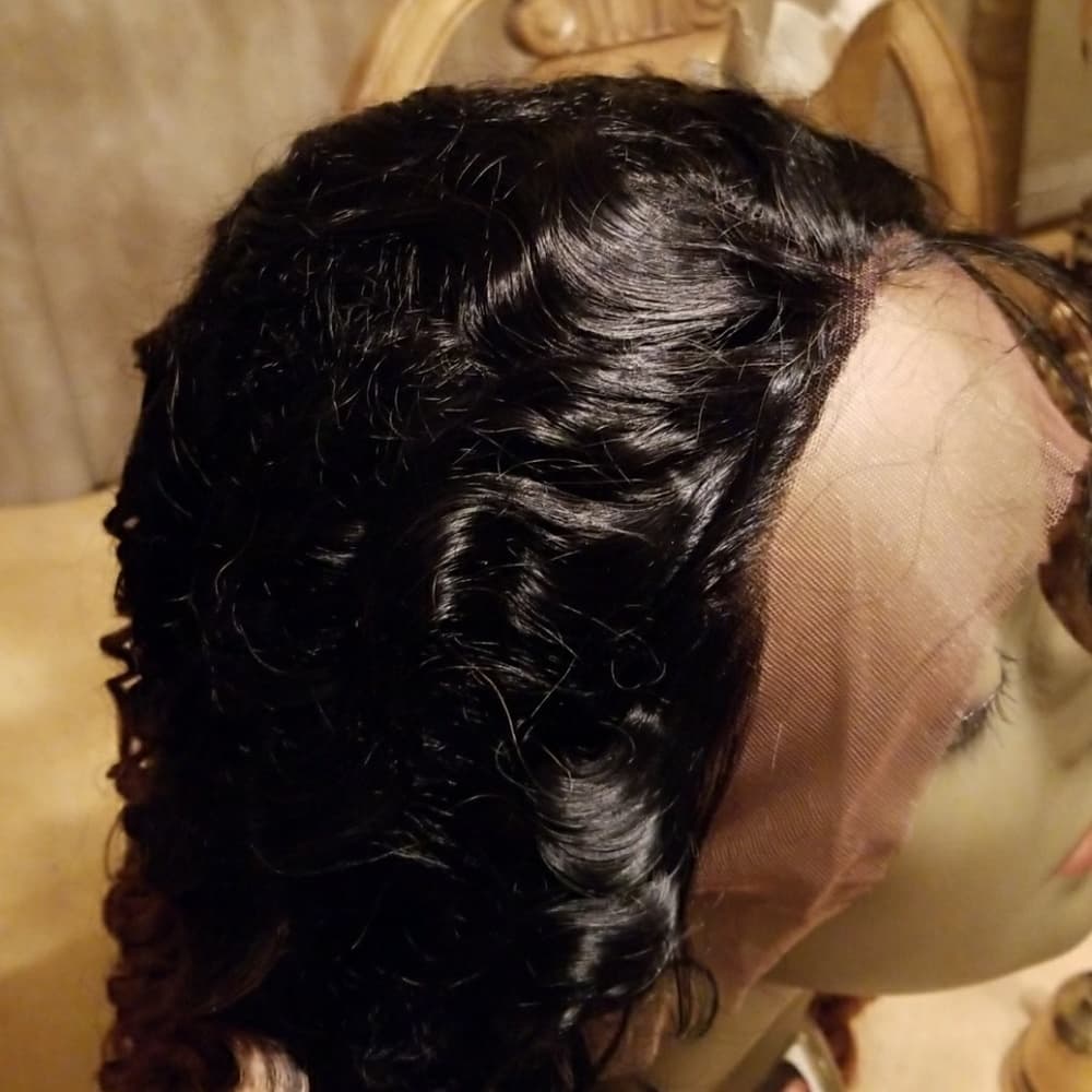 Ombre Lace Front Wig #1b/30 - Thumbnail 5
