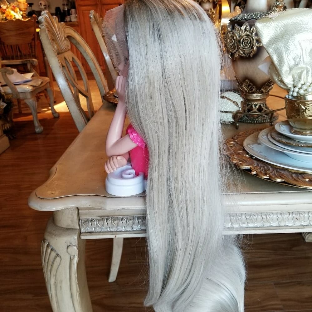 Ombre Blonde Lace Front Wig 22-26 inches - Thumbnail 3